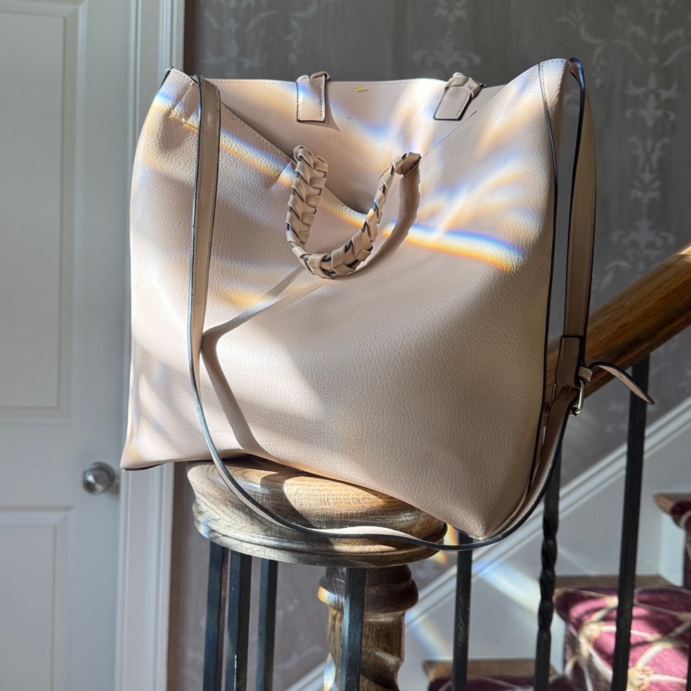 JULES KAE ladies large tote, good condition long adjustable strap short handles - Picture 4 of 16